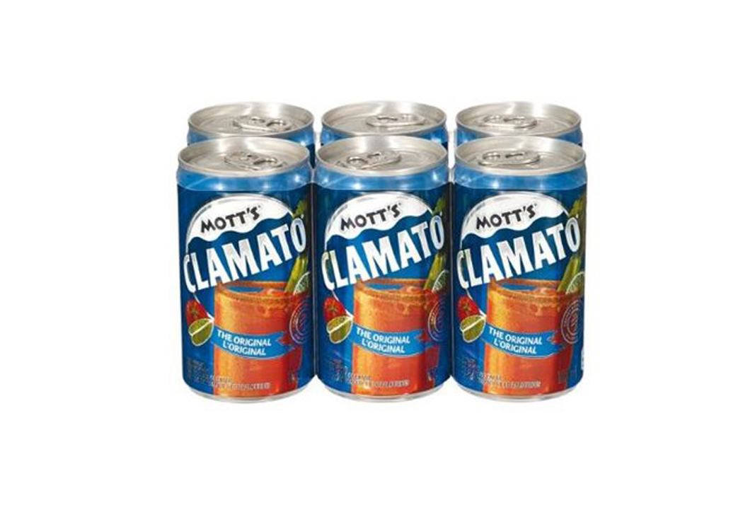 Mott's Clamato canettes 24 x 162ml